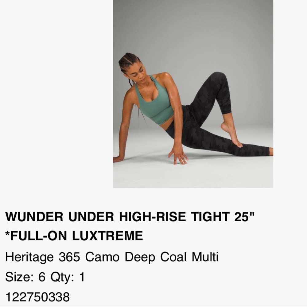 WUNDER UNDER HIGH-RISE TIGHT 25" *FULL-ON LUXTREME